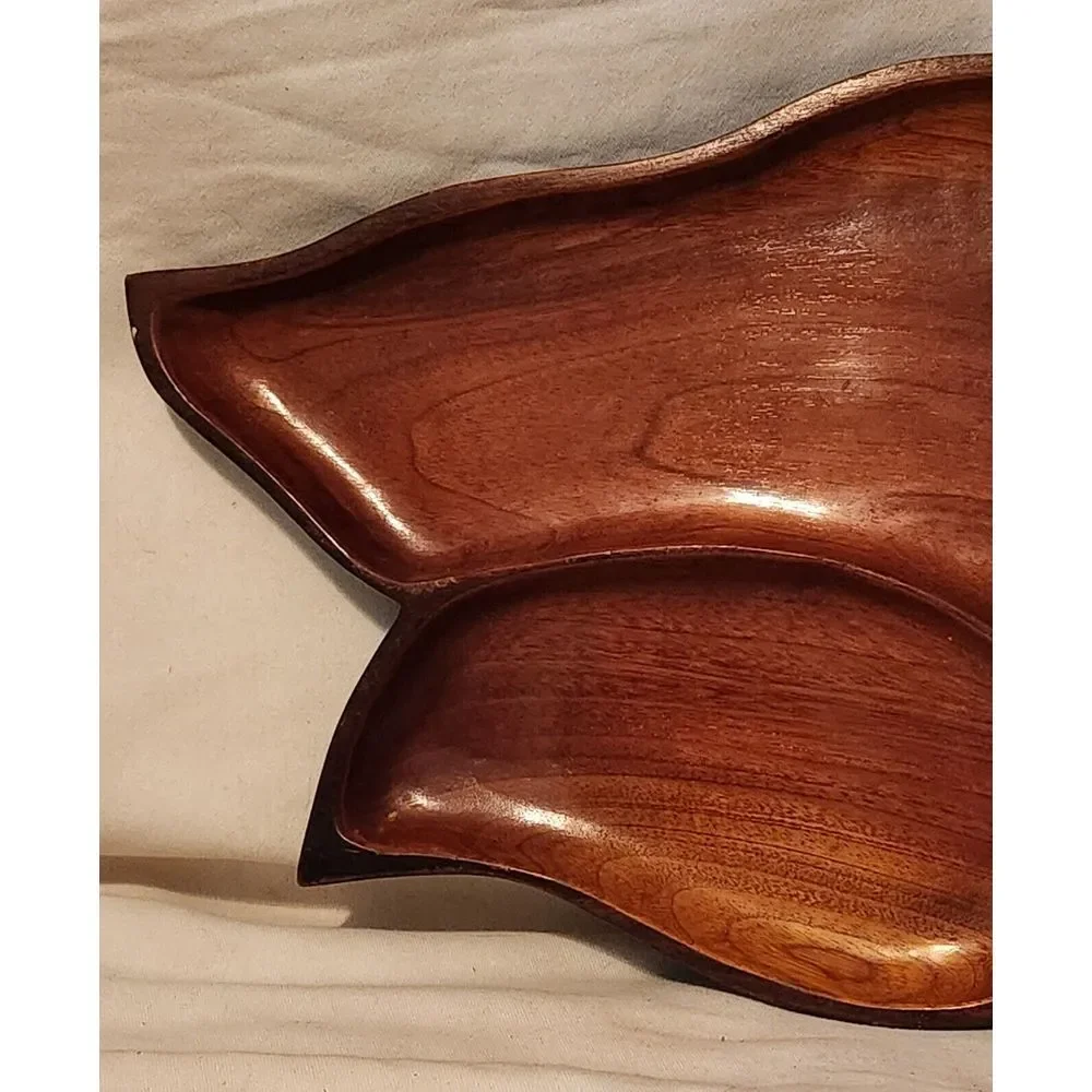 Haiti Mahagony Large‎ Serving Dish Platter Tray 24